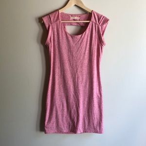 Athleta pink sporty summer dress size small